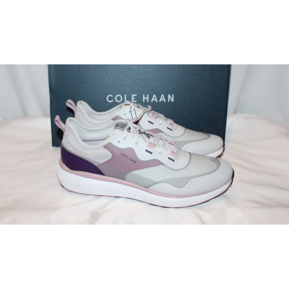 Cole Haan ZG Fairway Golf Shoes Women's Size 9.5 B White Purple NIB
